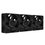 Ventilyatorlar to'plami ARCTIC S12038-4K [ACFAN00303A] qora