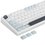 Клавиатура  проводная + беспроводная AULA F99 Pro цвет белый