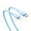 Кабель Baseus Lightning 8-pin - USB Type-C голубой