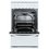Electric stove DEXP E3C-54A white