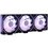 Комплект вентиляторов Ocypus Gamma F12 UNI ARGB 3 IN 1 [Gamma-F12-BK3AM00U-GL] черный