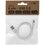 Cable FinePower Lightning 8-pin - USB Type-A white 1 m