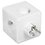 Сетевой фильтр Cablexpert CUBE-4-U4-W белый