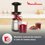 Соковыжималка электрическая Moulinex ZU420E10 серебристый