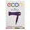 Фен Econ ECO-BH221D фиолетовый/желтый