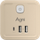 Разветвитель AGNI TP-WJ3U4E-C бежевый