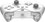 Controller wired MSI Force GC200 white