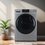 Стирально-сушильная машина Haier HWD80-BP14929S серебристый