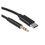 Кабель   Cablexpert USB Type-C - jack 3.5 мм черный