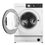 Washer-dryer Hyundai WMD7228 white
