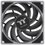 Комплект вентиляторов Thermaltake TOUGHFAN EX 140 ARGB [CL-F212-PL14SW-A] черный
