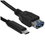 Кабель DEXP USB Type-C - USB Type-A черный 2 м