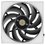 Комплект вентиляторов Thermaltake TOUGHFAN 14 RGB High Static Pressure Radiator Fan [CL-F136-PL14SW-A] белый
