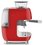 Кофеварка рожковая Smeg EGF03RDEU красный