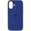 Накладка  Apple Silicone Case для Apple iPhone 16 синий
