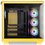 Корпус Thermaltake View 380 XL TG ARGB Bumblebee [CA-11E-00M4WN-00] желтый