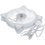 Вентилятор PCCooler F3 T120 ARGB [F3-T120WHAM1-GL] белый