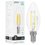 Лампа филаментная Gauss Filament Elementary Свеча 10W 670lm 4100К Е14 LED 1/10/100