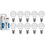 Комплект светодиодных ламп ЭРА LED P45-9W-840-E14
