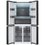 Weissgauff WCD 590 NoFrost Inverter Premium Biofresh Dark Inox