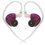 Проводные наушники KZ ZS10 PRO  фиолетовый 2019
