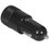 Автомобильное ЗУ Cablexpert MP3A-UC-CAR24 черный