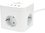 Сетевой фильтр Cablexpert CUBE-3-CU3-W-1.5 белый
