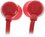 Проводные наушники JBL T110  красный 2016