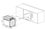Газовый духовой шкаф DEXP 1CB75B