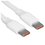 Кабель Baseus USB Type-C - USB Type-C белый