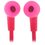 Наушники Philips TAE1105PK [вставные (затычки), закрытые, 20-20000 Гц, микрофон, каб. 1.2м, разъем 3.5мм, розовые]