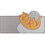 Коврик DEXP SP-XL C-Peachy (XL) оранжевый