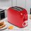Toaster Aceline TS-2000 red