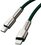 Кабель Baseus Lightning 8-pin - USB Type-C зеленый