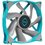 Комплект вентиляторов Iceberg Thermal IceGALE 140mm [IceGALE140mmTEAL2P] бирюзовый