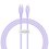 Кабель Baseus Lightning 8-pin - USB Type-C фиолетовый