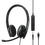 Проводная гарнитура EPOS I Sennheiser ADAPT 165 USB-C II [накладные, закрытые, 20 Гц - 20000 Гц, микр., регулятор громкости, кабель - 1.2 м, черный]
