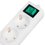 Extension cord DEXP Ground 350W white