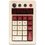 Цифровой блок  проводная + беспроводная 8BitDo Retro Mechanical Numpad - Fami Edition цвет красный