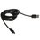 Kabel Aceline micro USB-B - USB Type-A qora