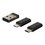 Дорожный набор аксессуаров Acefast micro USB-B, USB Type-C - USB Type-A, USB Type-C черный 0.95 м