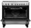 Газовая плита Midea FSC-900DX серый