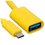 Кабель DEXP USB Type-C - USB Type-A желтый