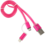 Кабель Cablexpert Lightning 8-pin, micro USB-B - USB Type-A розовый 1 м