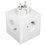 Сетевой фильтр Cablexpert CUBE-4-U4-W белый