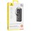 Портативный аккумулятор Baseus Free2Pull with Retractable Cable черный