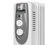 Масляный обогреватель Ballu Classic grey BOH/CL-05GRN 1000 белый
