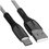 Кабель KEYRON USB Type-C - USB Type-A серый