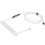 Cable ARDOR GAMING USB Type-C - USB Type-A white 1.8 m