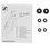 Bluetooth стерео гарнитура Sennheiser CX 350BT [вставные (затычки), закрытые, 20-20000 Гц, микрофон, регулятор громкости, черные]